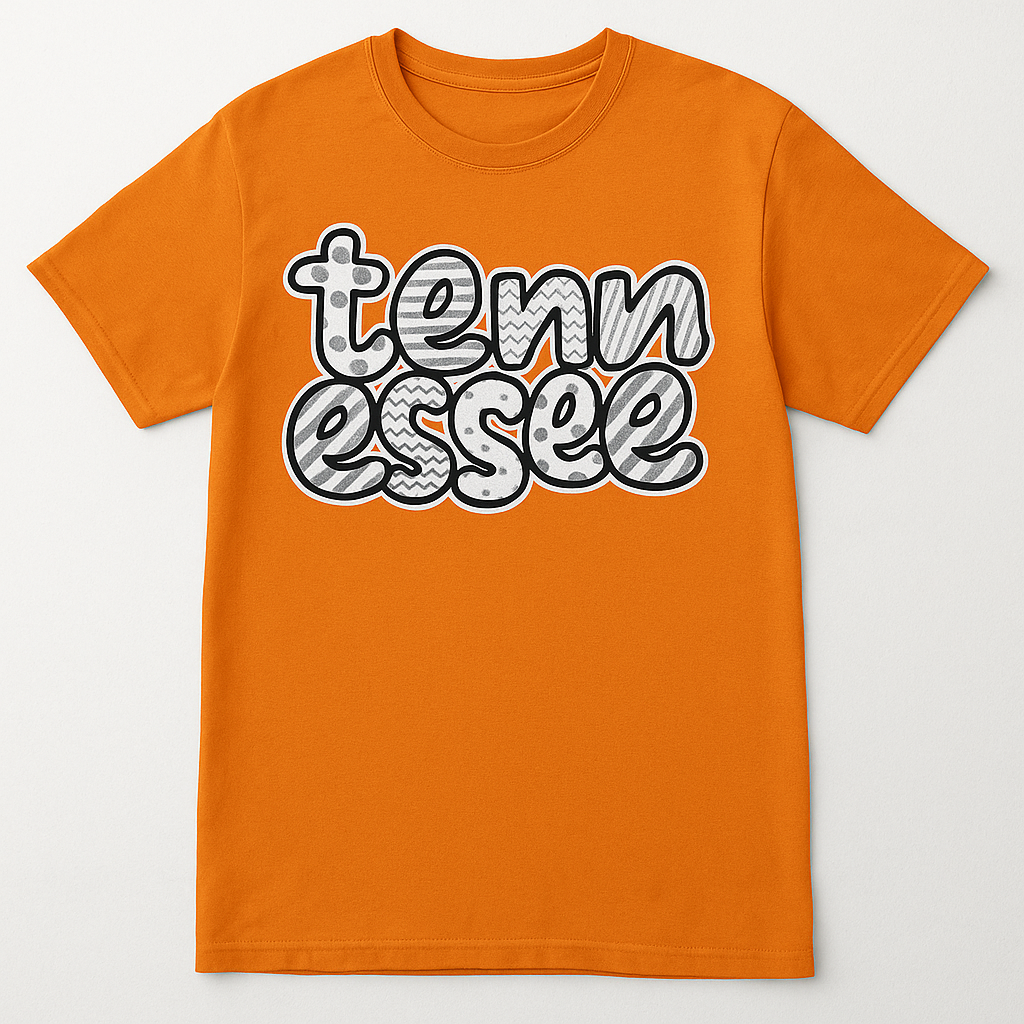 Tennessee Pattern on UT Orange image 0