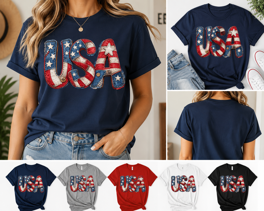 USA Patch Quilt
