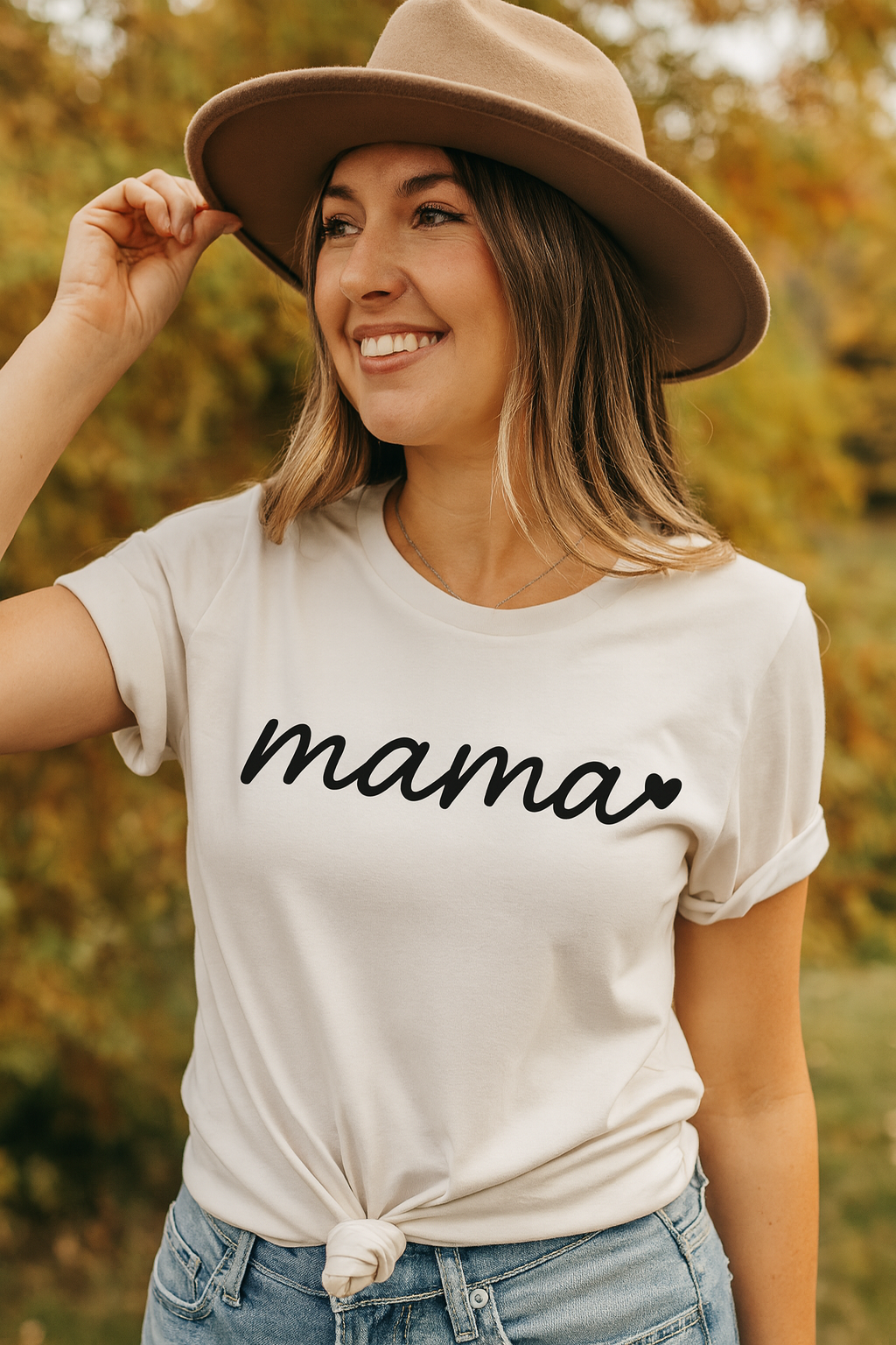Mama Script Tee