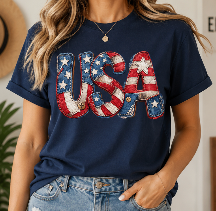 USA Patch Quilt
