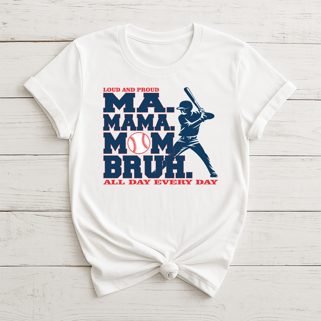 Baseball Bruh Mom Tee