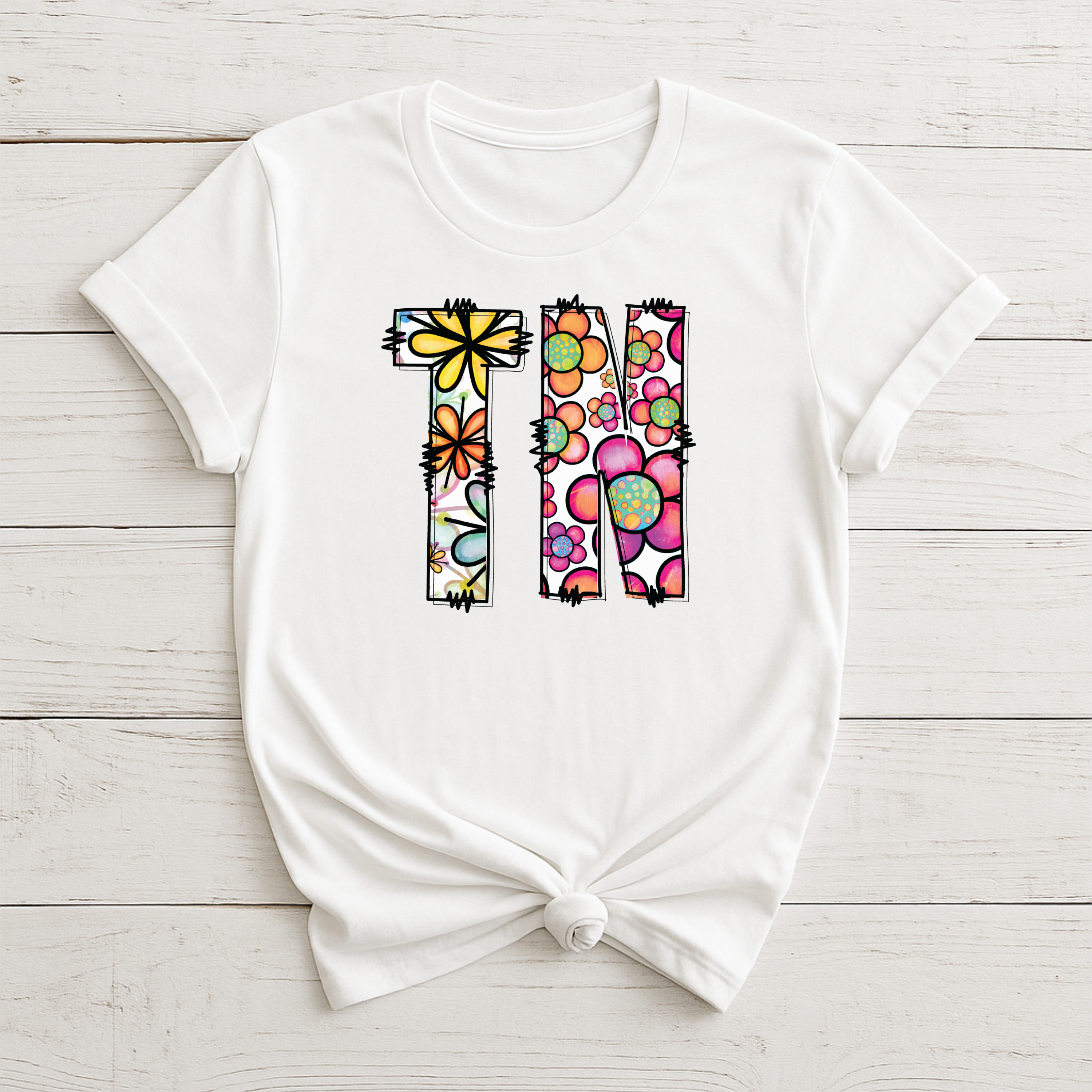 TN Floral Tee